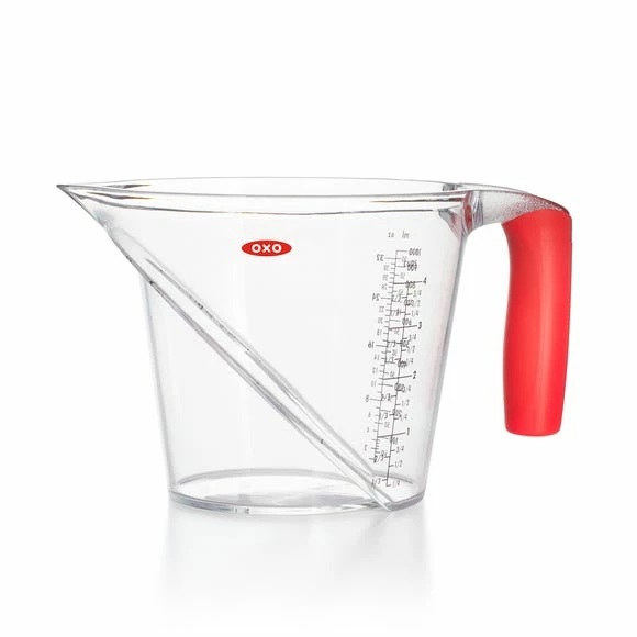 Discount ✔️ OXO OXO 4 Cup 1 Litre Angled Measuring Jug 👍 3 Discount ✔️ OXO OXO 4 Cup 1 Litre Angled Measuring Jug 👍 - Image 3