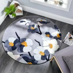 Hot Sale ๐คฉ Flair Infinite Blossom Circle Rug ๐