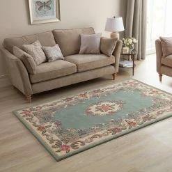 Best Sale ⌛ Flair Lotus Premium Aubusson Rug 👏