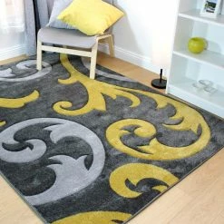Cheapest ⌛ Flair Elude Hand Carved Rug 😀