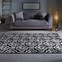 Best deal ๐ Flair Amira Grey Rug ๐